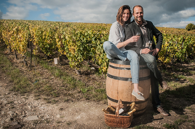 Vignoble de Champagne à Epernay